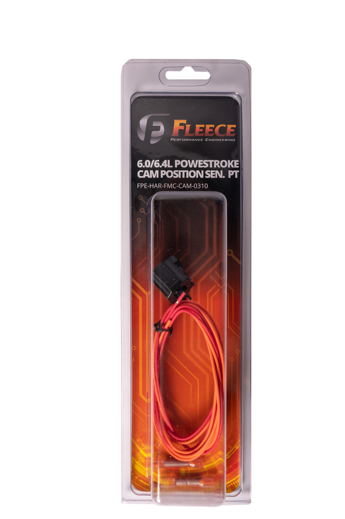 Fleece Performance FPE-HAR-FMC-CAM-0310 Camshaft Position Sensor Pigtail for 2003-2010 Ford 6.0/6.4 Powerstroke for Select Ford F-250 Super Duty, Ford F-350 Super Duty, Ford F-450 Super Duty, Ford F-550 Super Duty