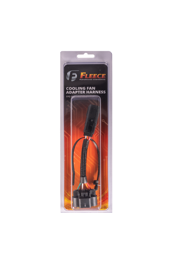 Fleece Performance FPE-HAR-FMC-FAN-1118 Cooling Fan Adapter Harness for 2011-2018 6.7L Power Stroke for Select Ford F-250 Super Duty, Ford F-350 Super Duty, Ford F-450 Super Duty, Ford F-550 Super Duty