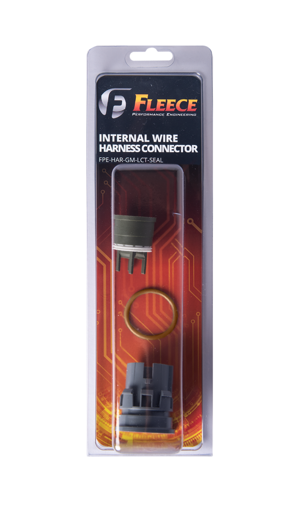 Fleece Performance FPE-HAR-GM-LCT-SEAL Internal Wire Harness Connector and Seal for Allison LCT and GM 4T65-E for Select Chevrolet Silverado HD, Chevrolet Silverado HD Classic, Chevrolet Silverado 3500, Chevrolet Silverado Classic, Chevrolet Silverado