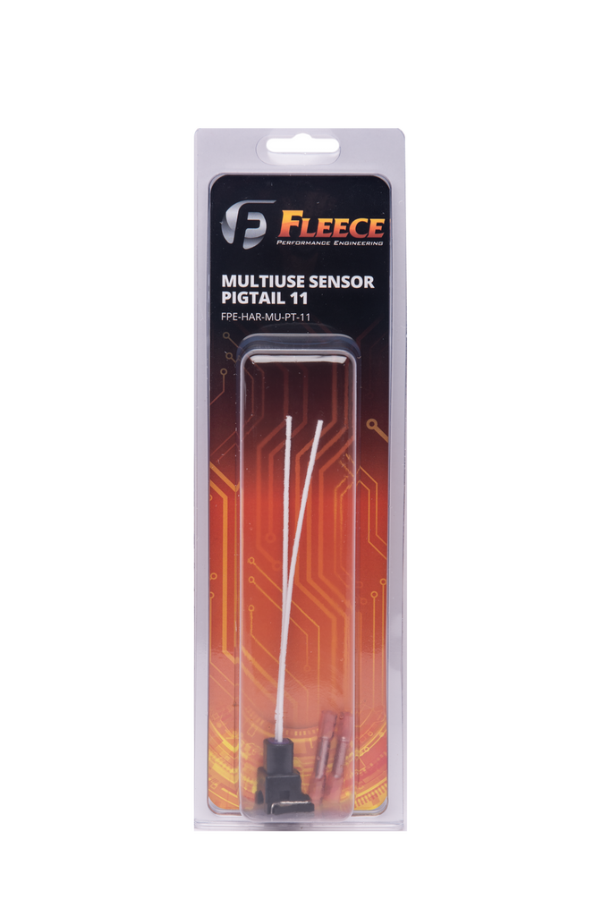 Fleece Performance FPE-HAR-MU-PT-11 Multiuse Sensor Pigtail No 11 for Select Chevrolet Silverado HD, Chevrolet Silverado HD Classic, Chevrolet Silverado 3500, Chevrolet Silverado Classic, Chevrolet Silverado HD, GMC Sierra HD, GMC Sierra HD Classic, GMC