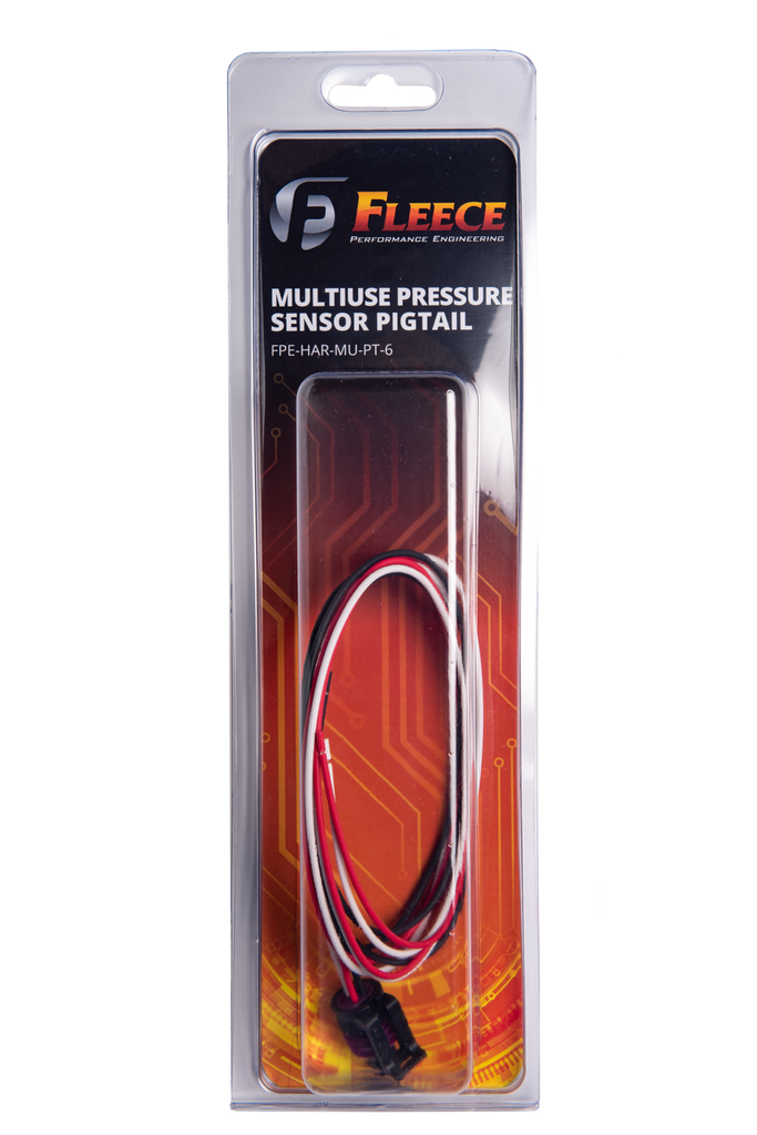 Fleece Performance FPE-HAR-MU-PT-6 Multiuse Pressure Sensor Pigtail