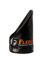 Load image into Gallery viewer, Fleece Performance FPE-HSC-4-45 4" Short Hood Stack Cover - Mitre Cut