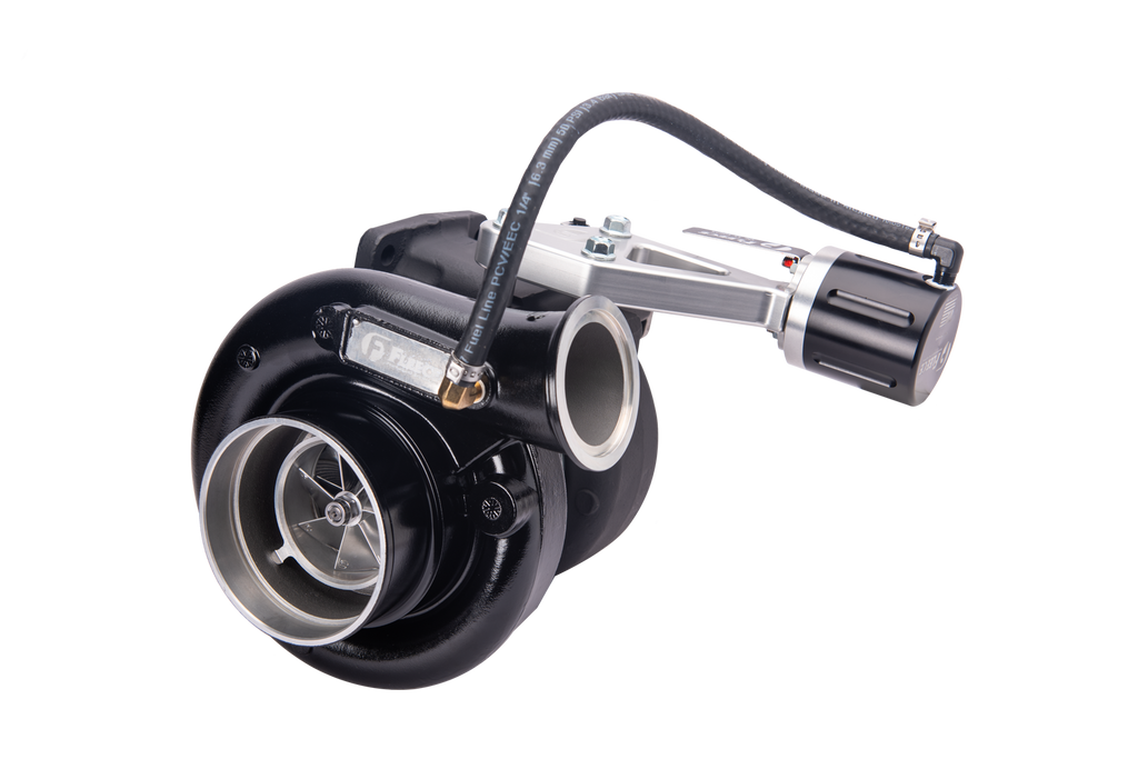 Fleece Performance FPE-HX35-63-FMW Cheetah HX35 Turbocharger for 1994-2002 5.9L Dodge Cummins for Select Dodge Ram 2500, Dodge Ram