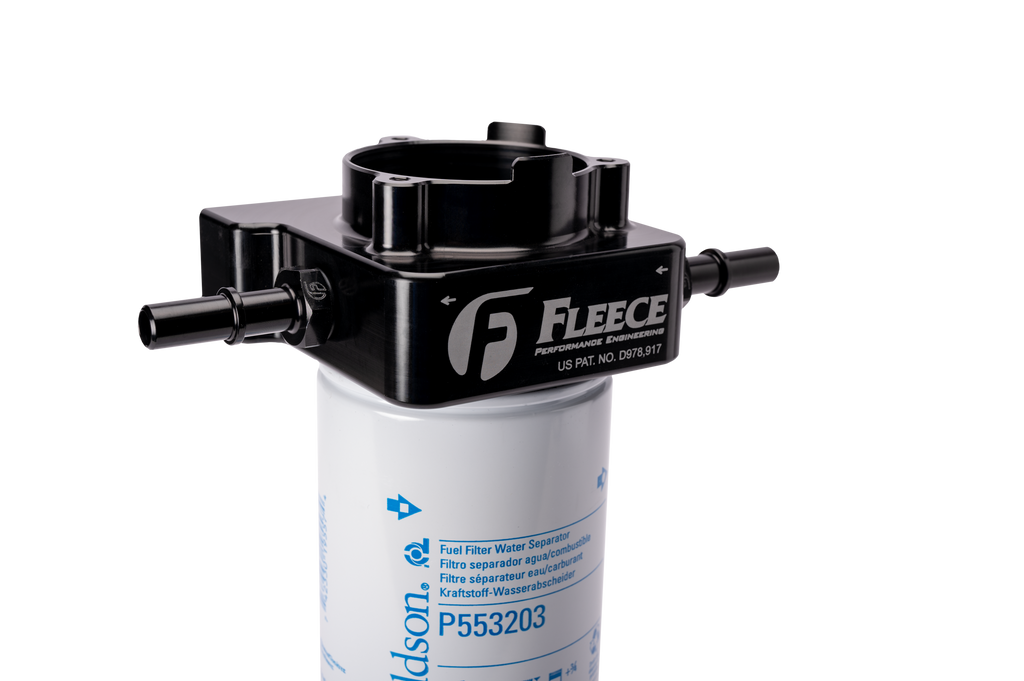 Fleece Performance FPE-L5P-FFBA-1719 L5P Fuel Filter Upgrade Kit 17-19 Short & Long Bed / 20-24 Crew Cab Long Bed) for Select Chevrolet Silverado HD, Chevrolet Silverado HD, GMC Sierra HD, GMC Sierra HD