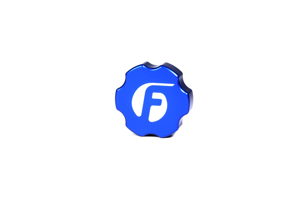Fleece Performance FPE-OC-CR-F-BLU 2003-2018 Cummins Billet Oil Cap Cover Blue for Select Dodge Ram 2500, Dodge Ram 3500, Ram 2500, Ram