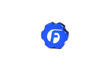 Load image into Gallery viewer, Fleece Performance FPE-OC-CR-F-BLU 2003-2018 Cummins Billet Oil Cap Cover Blue for Select Dodge Ram 2500, Dodge Ram 3500, Ram 2500, Ram