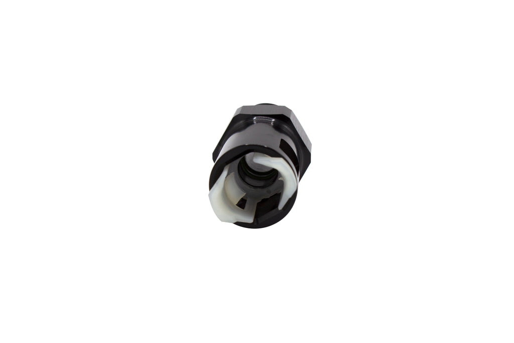 Fleece Performance FPE-QUCON-OE-38 3/8" Quick Connect to -8AN Male Adapter for OEM Dodge Ram Cummins Sending Unit