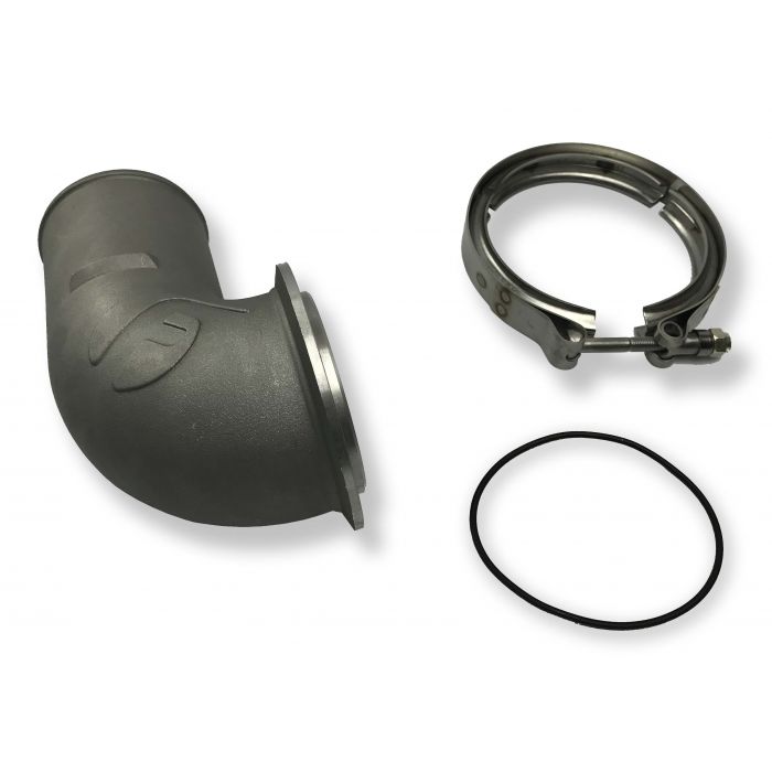 Fleece Performance FPE-S4TCDA-KIT Turbo Compressor Discharge Adapter Kit for Select Dodge Ram 2500, Dodge Ram 3500, Ram 2500, Ram