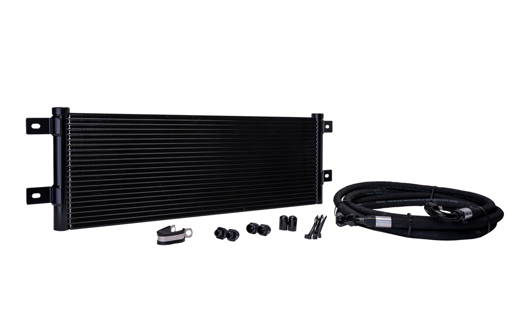 Fleece Performance FPE-TC-CUMM-0307 Transmission Cooler and Line Kit for 2003-2007 Ram 2500/3500 for Select Dodge Ram 2500, Dodge Ram