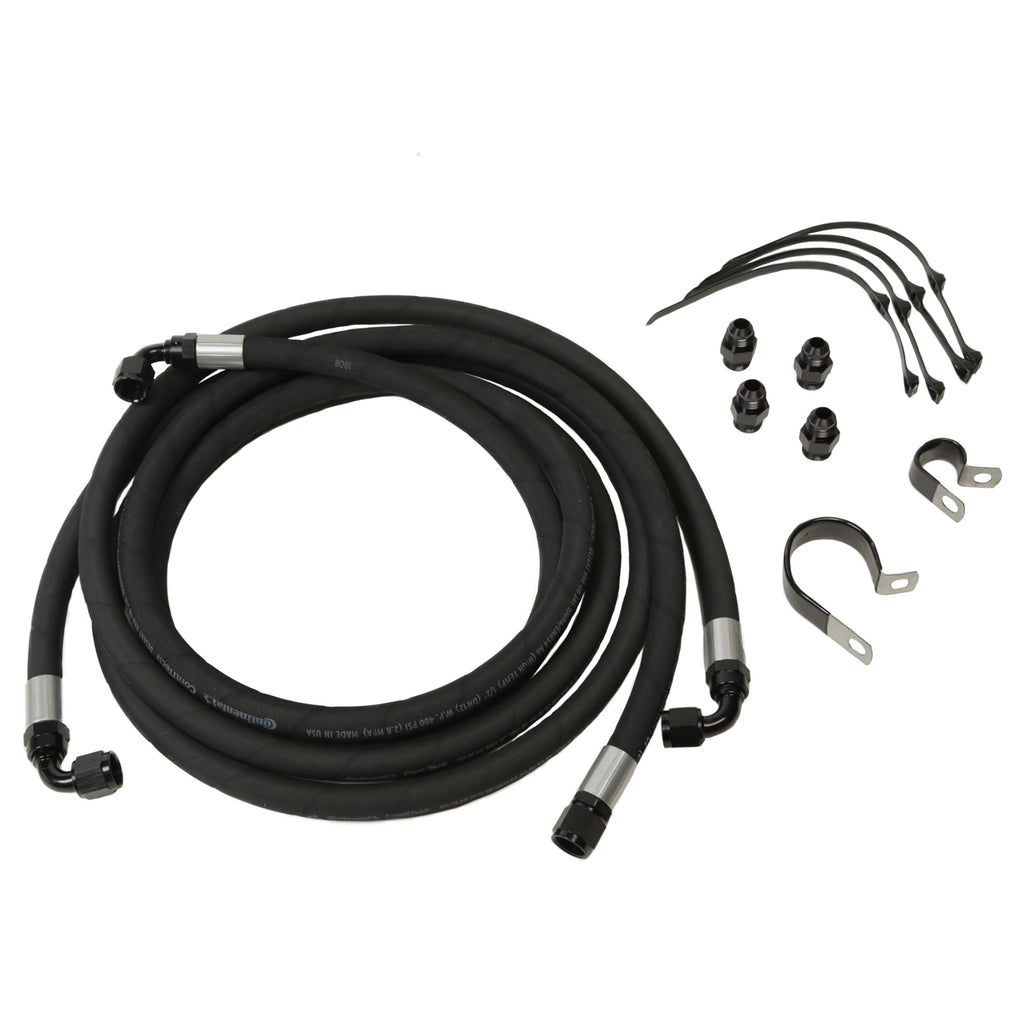 Fleece Performance FPE-TL-CUMM-1012 2010-2012 Cummins with 68RE Replacement Transmission Line Kit for Select Dodge Ram 2500, Dodge Ram 3500, Ram 2500, Ram