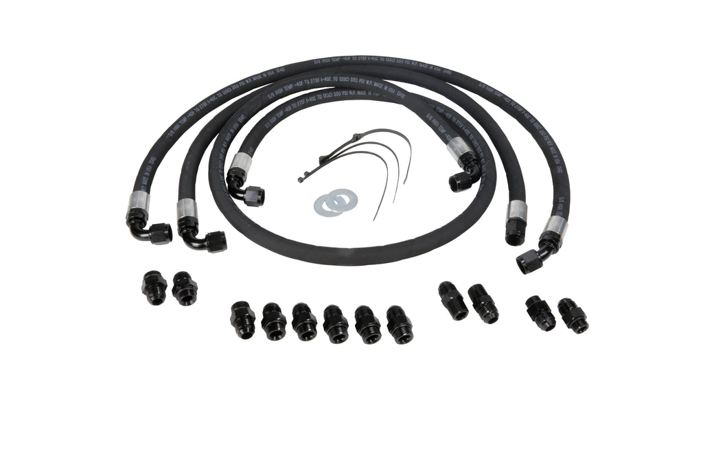 Fleece Performance FPE-TL-LB7-LLY Allison Transmission Cooler Lines for 2001-2005 (LB7-LLY) for Select Chevrolet Silverado HD, Chevrolet Silverado 3500, GMC Sierra HD, GMC Sierra