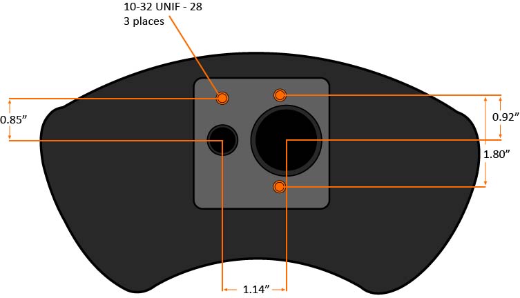 Fleece Performance FPE-UNV-INTAKE-SENS-5 Molded plastic universal 5" intake manifold elbow w/ sensor mounting provisions
