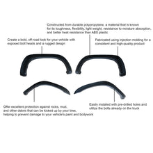 Load image into Gallery viewer, Black Horse Off Road FPSTO07 Fender Flares for Select Toyota Tundra