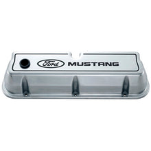 Load image into Gallery viewer, FORD 302-030 Die Cast Alm Valve Cover Set w/Mustang Logo