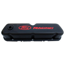 Load image into Gallery viewer, FORD 302-072 Black Steel Valve Cover Set w/Ford Racing Logo