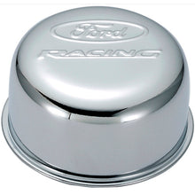 Load image into Gallery viewer, FORD 302-200 Chrome Steel Breather W/Ford Racing Logo