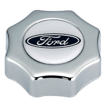 Load image into Gallery viewer, FORD 302-230 Alm Screw-in Oil Fill Cap w/Ford Oval Logo