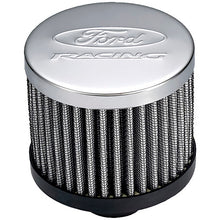 Load image into Gallery viewer, FORD 302-236 Valve Cover Breather w/ Steel Top Chrome