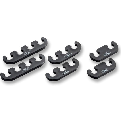FORD 302-641 Spark Plug Wire Dividers 6pk Black Plastic