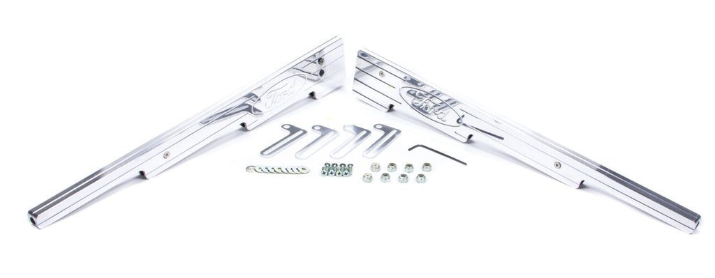 FORD M12297-L900 Billet Wire Loom Kit W/ Ford Oval Logo