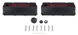 FORD M6582-Z351B 351C Aluminum Valve Cover Set - Black Finish