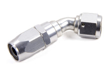 Load image into Gallery viewer, FRAGOLA 104512-CL #12 45-Degr Power Flow Hose End - Clear