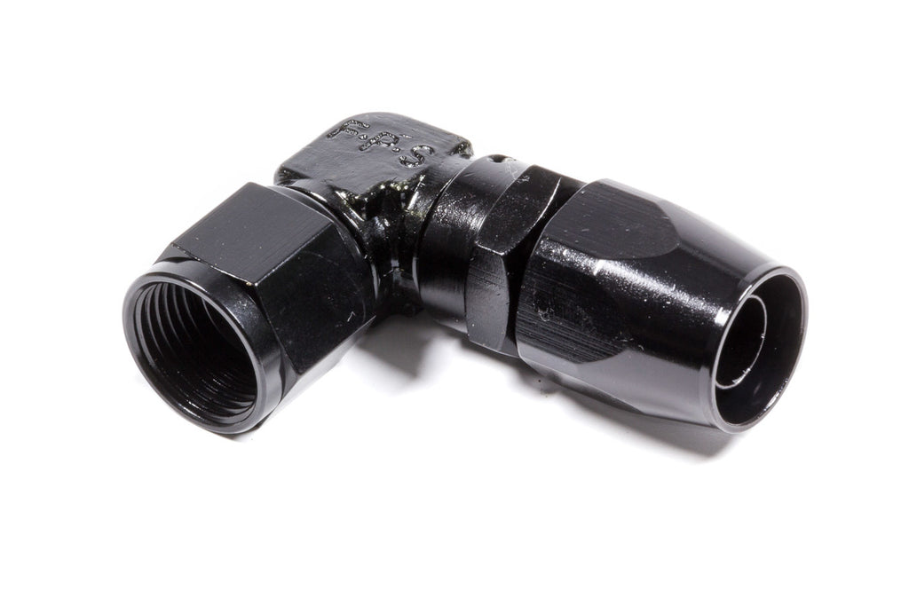 FRAGOLA 109110-BL #10 x 90 Low Profile Forged Hose End Black