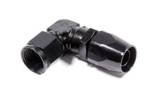 Load image into Gallery viewer, FRAGOLA 109110-BL #10 x 90 Low Profile Forged Hose End Black