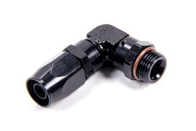 Load image into Gallery viewer, FRAGOLA 189008-BL Hose Fitting  #8 90 Deg to 3/4-16 Male ORB Black