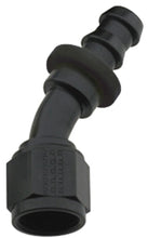 Load image into Gallery viewer, FRAGOLA 203006-BL Hose Fitting #6 30 Deg Push Lock Black