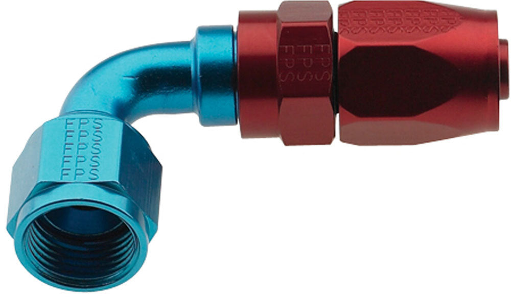 FRAGOLA 229008 Hose Fitting #8 90 Deg Pro-Flow