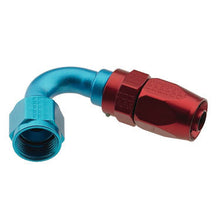Load image into Gallery viewer, FRAGOLA 231205 Hose Fitting #6 120 Deg. to #8 Hose
