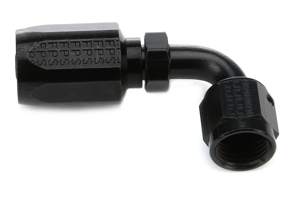 FRAGOLA 259106 #6 x 90 Degree Hose End Aluminum Black Only