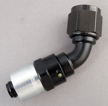 Load image into Gallery viewer, FRAGOLA 3104504 #4 45-Deg Crimp Hose Fitting