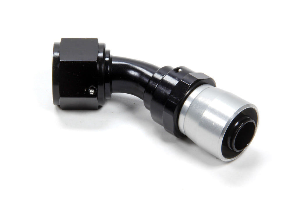 FRAGOLA 3104512 #12 45 Degree Hose Fitting - Crimp Style
