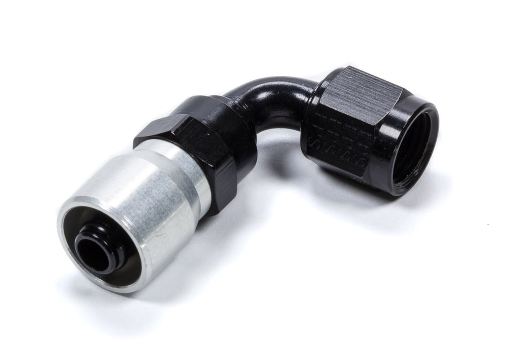 FRAGOLA 3109006 #6 90-Degree Crimp Hose Fitting
