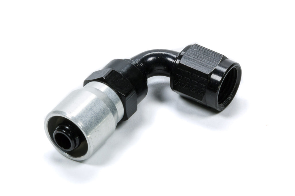 FRAGOLA 3109112 #12 90-Deg Crimp Hose Fitting