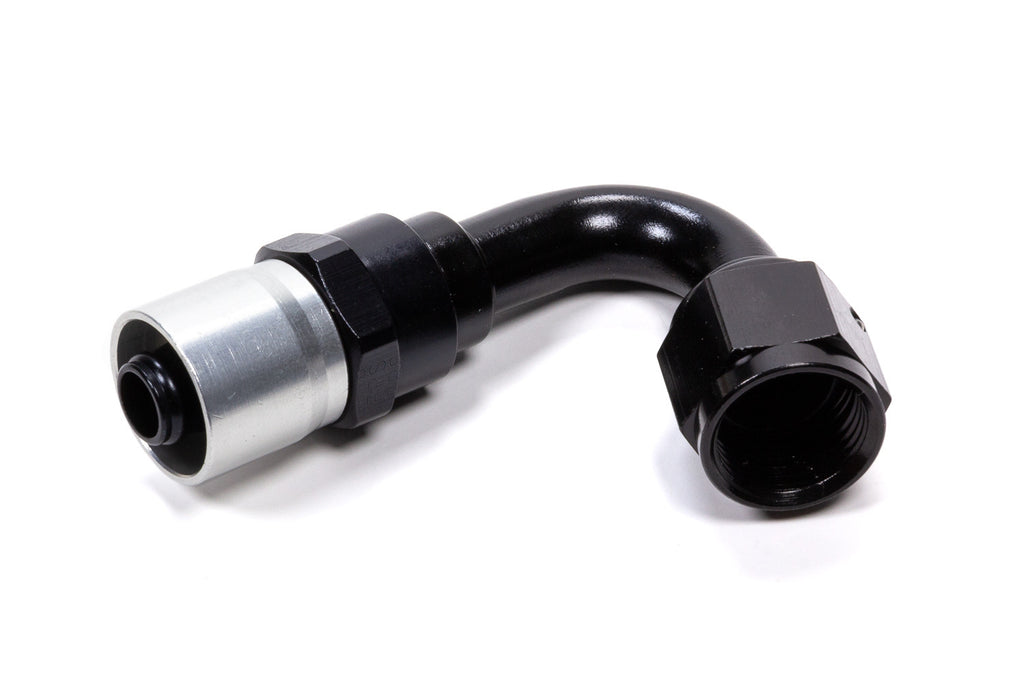 FRAGOLA 3112008 #8 120-Deg Crimp Hose Fitting