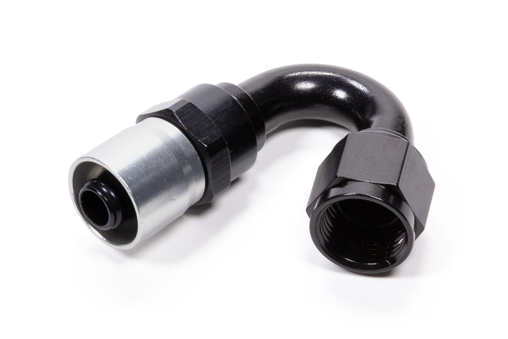 FRAGOLA 3115008 #8 150-Deg Crimp Hose Fitting