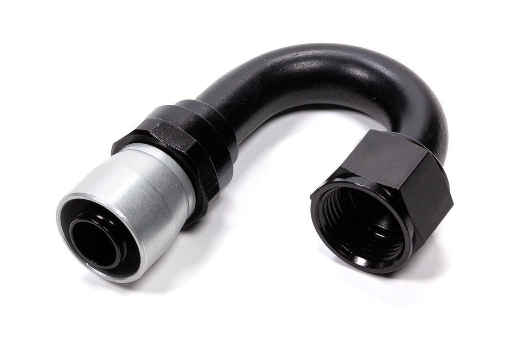 FRAGOLA 3118012 #12 180-Deg Crimp Hose Fitting