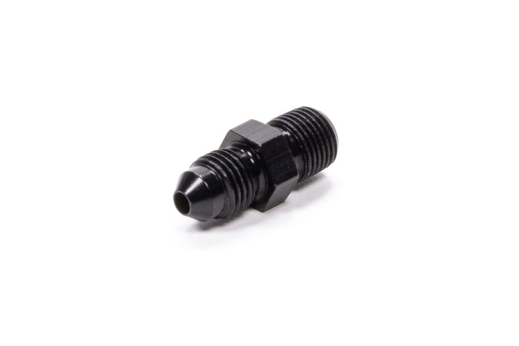 FRAGOLA 481604-BL Straight Adapter Fitting #4 x 1/8 MPT Black