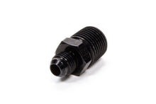 Load image into Gallery viewer, FRAGOLA 481668-BL Straight Adapter Fitting #6 x 1/2 MPT Black