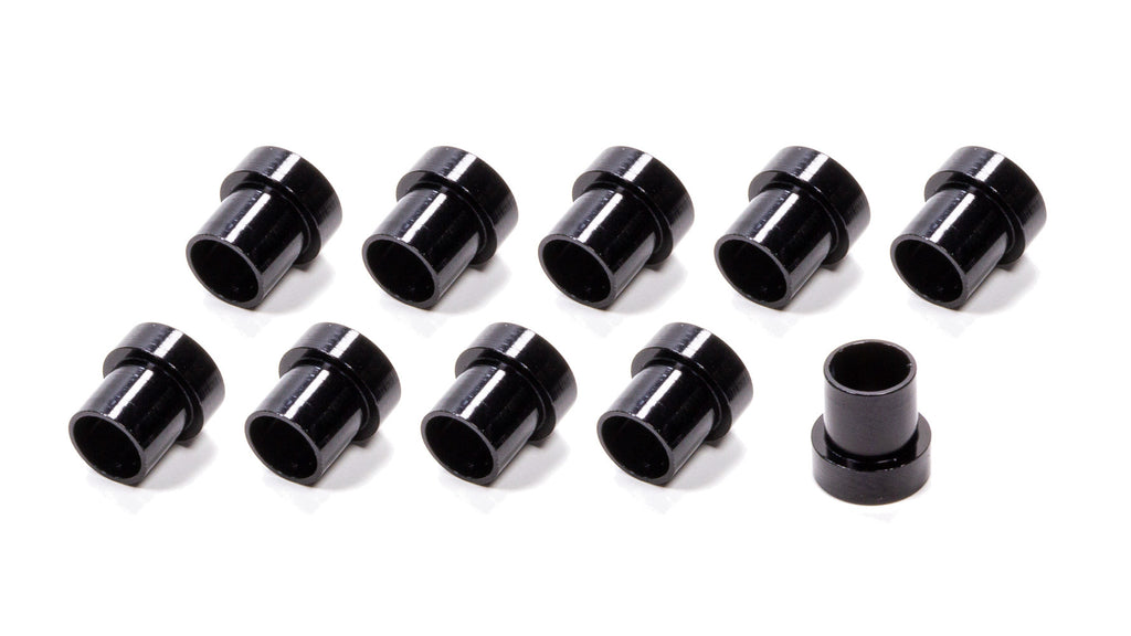 FRAGOLA 481903-BL-10 #3 Alum Tube  Sleeves (10pk) Black