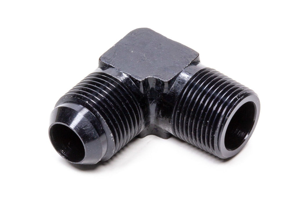 FRAGOLA 482213-BL 90 Deg Adapter Fitting #12 x 1/2 MPT Black