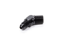Load image into Gallery viewer, FRAGOLA 482344-BL 45 Deg Adapter Fitting #4 x 1/4 MPT Black