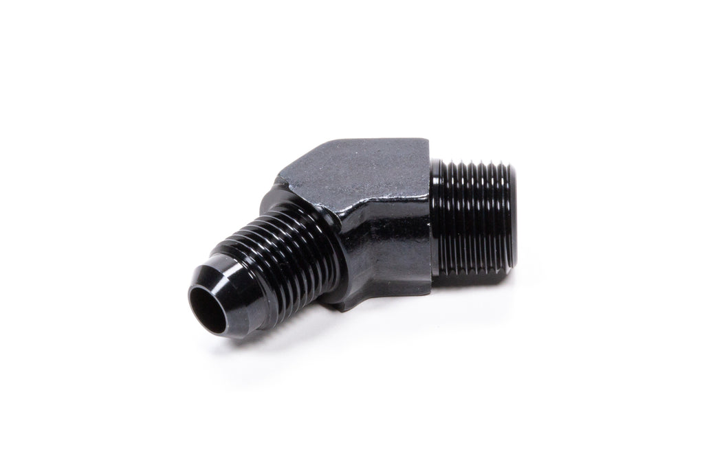 FRAGOLA 482368-BL 45 Deg Adapter Fitting #6 x 1/2 MPT Black