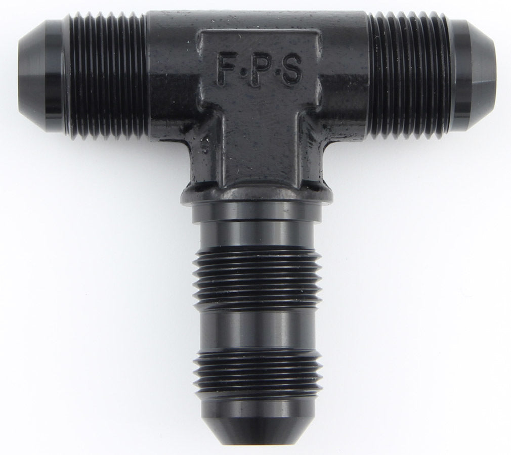 FRAGOLA 483403-BL #3 Bulkhead Tee Fitting Black