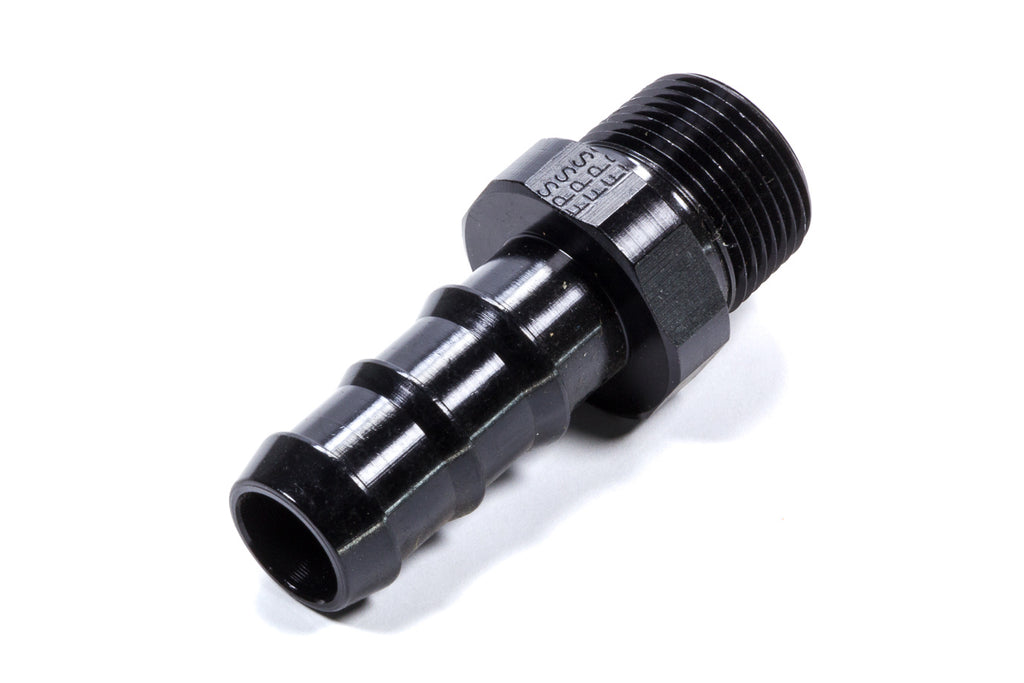 FRAGOLA 484012-BL 3/4 Hose Barb X 3/4 MPT Fitting Black