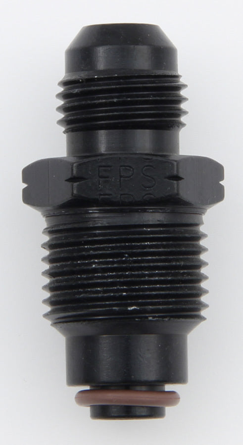 FRAGOLA 491964-BL Male Adapter Fitting #6 x 18mm x 1.5 FI Black