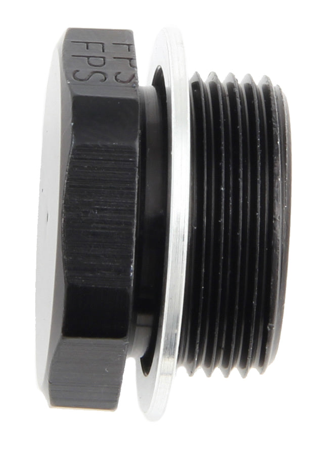 FRAGOLA 491980-BL Inlet Plug 7/8-20 Blank Black